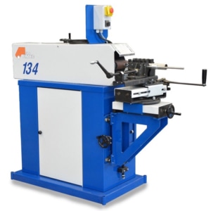 Gecam 134 abrasive tube notching machine for pipes and tube from 10 to 150mm diameter.