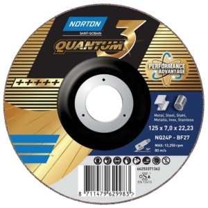 Norton Quantum 3 Ceramic Grinding Discs