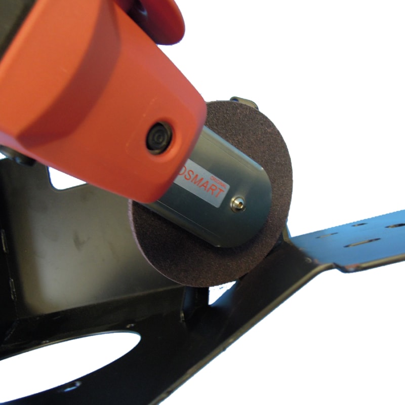 Rotosmart Fillet Weld Grinder Close Up Hopkins Fillet Weld Grinder | EC Hopkins Limited