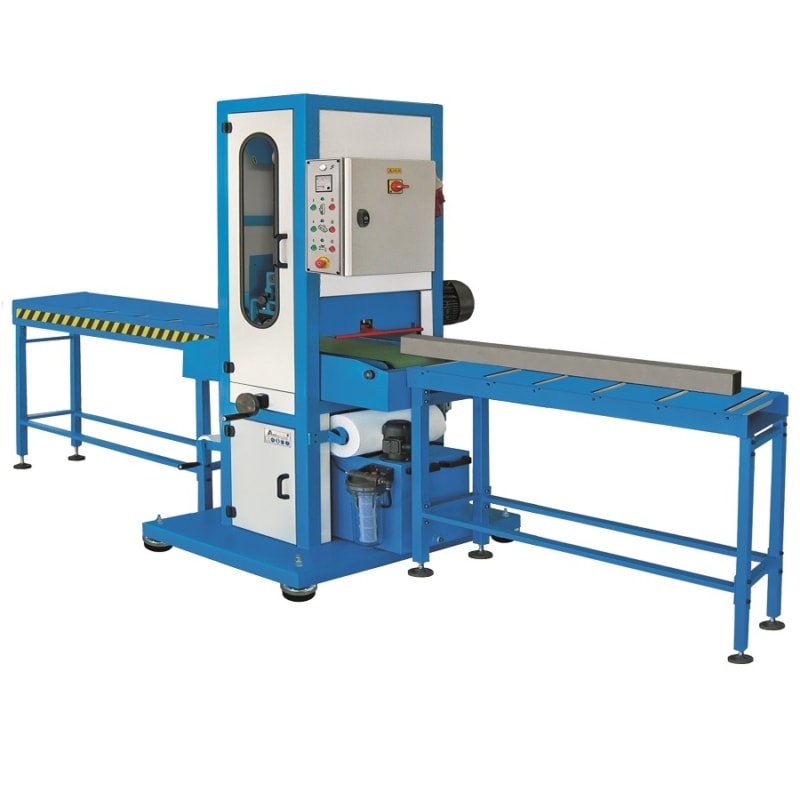 Aceti Art 76 with Conveyors Aceti Art 76 Abrasive Through-feed Machine | EC Hopkins Limited