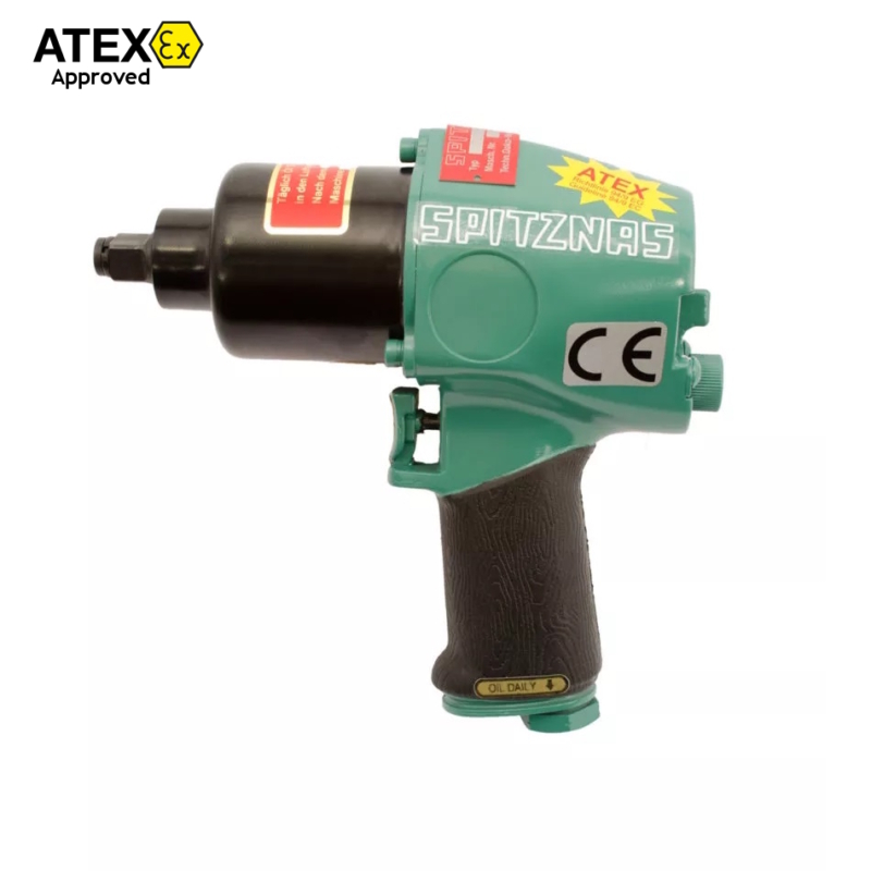 610340010 Atex Spitznas Impact Wrench Spitznas 610340010 Atex Impact Wrench 1/2" Sq Dr (Pneumatic) | EC Hopkins Limited