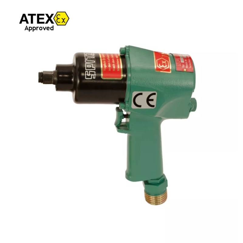 610350010 Schlagschrauber Druckluft 01 853x1024 1 Spitznas 610350010 Atex Impact Wrench 1/2" Sq Dr (Pneumatic) | EC Hopkins Limited