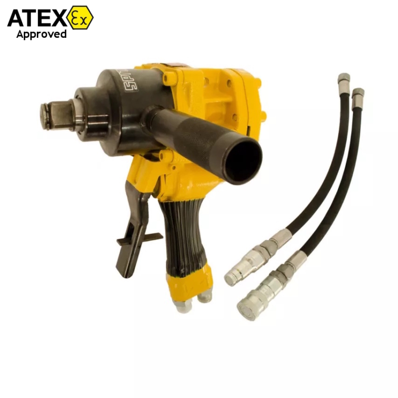 615150010 Schlagschrauber Hydraulik 01 853x1024 1 Spitznas 615140010 Atex Underwater Impact Wrench 1" Sq Dr (Hydraulic) | EC Hopkins Limited