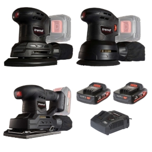 Trend TS18 Cordless Sander Package.