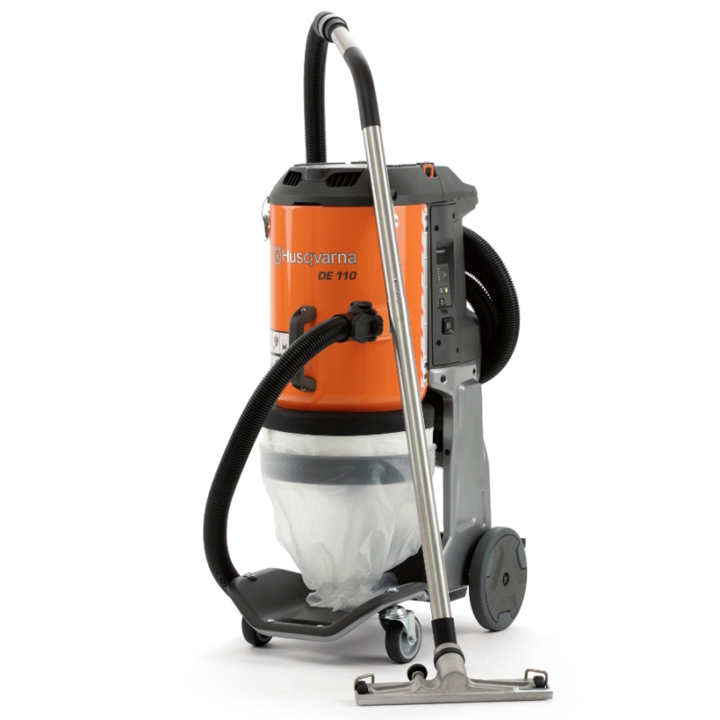 DE110 Vacuum Husqvarna DE110 HEPA Dust Extractor 110v Electric | EC Hopkins Limited