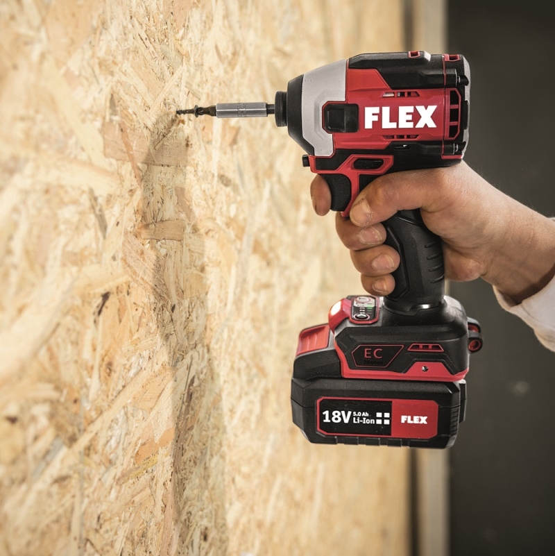 ID 14 18.0 EC HD 10 Flex ID 1/4" 18.0 EC HD Cordless Impact Driver | EC Hopkins Limited