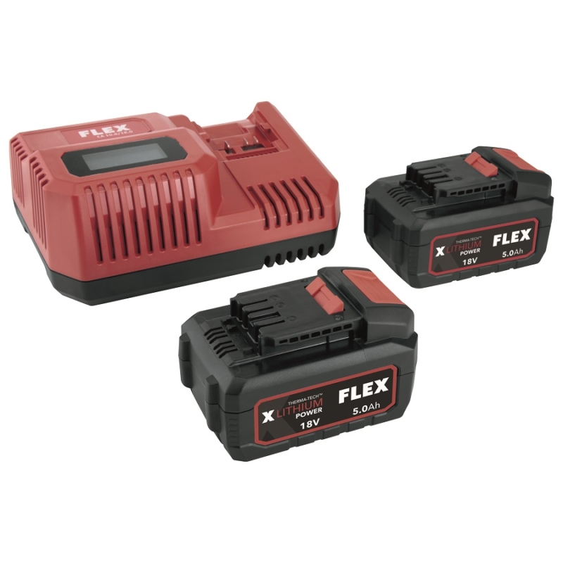 491349 Flex Li-ion 18v Battery Starter Packs | EC Hopkins Limited