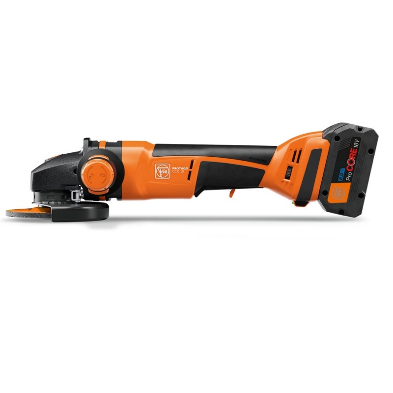 CCG18 125 BLPD Protago 1 Fein PROTAGO Cordless Angle Grinder | EC Hopkins Limited