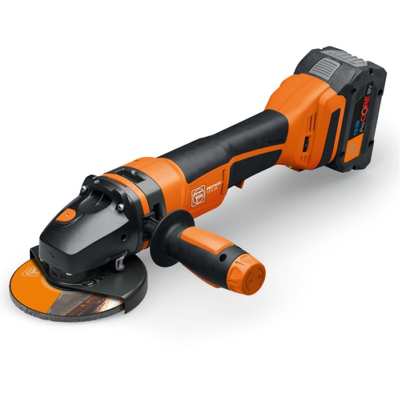 CCG18 125 BLPD Protago 4 Fein PROTAGO Cordless Angle Grinder | EC Hopkins Limited