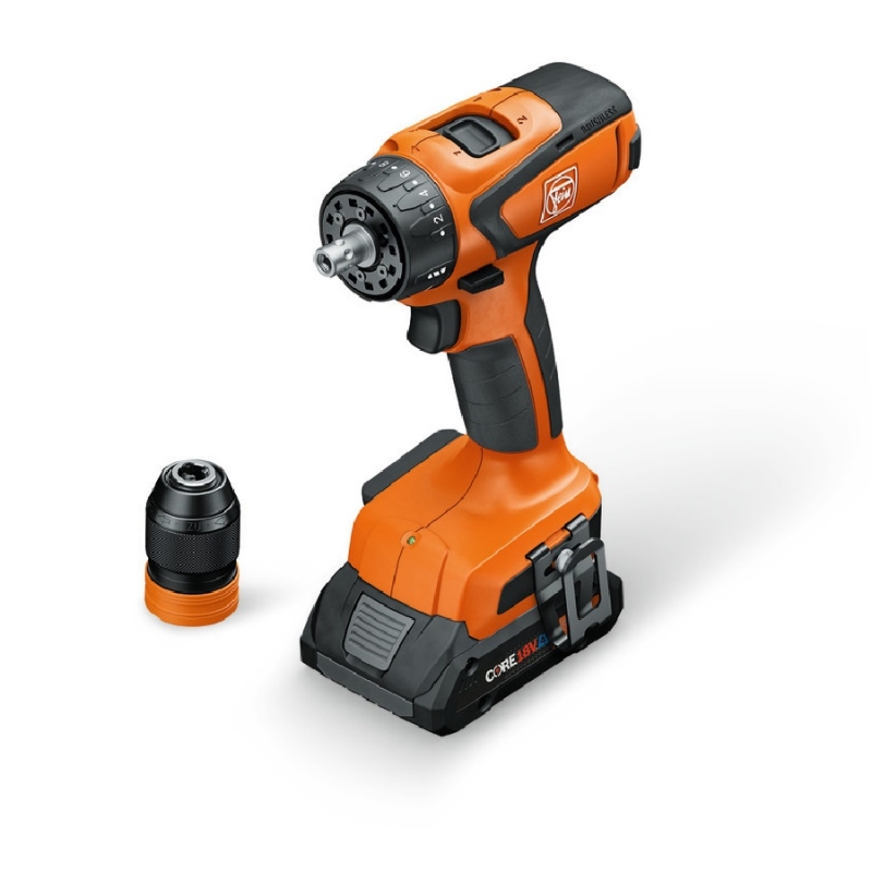 Fein ASCM 18 QSW AS 4-Speed Cordless Drill / Driver - Image 5