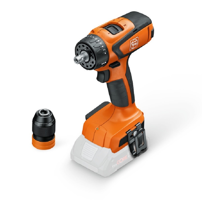ASCM 18 QSW AS 71161461000 Select 1 Fein ASCM 18 QSW AS 4-Speed Cordless Drill / Driver | EC Hopkins Limited