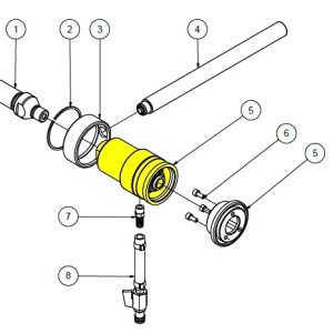 Complete Front End for Hycon Core Drill HCD25 & HCD50