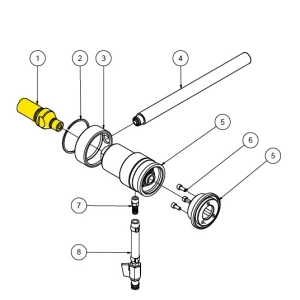 Front Adaptor For Hycon Core Drills HCD25 & HCD50