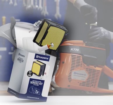 Husqvarna K770 Service Kit (Filters & Plug)