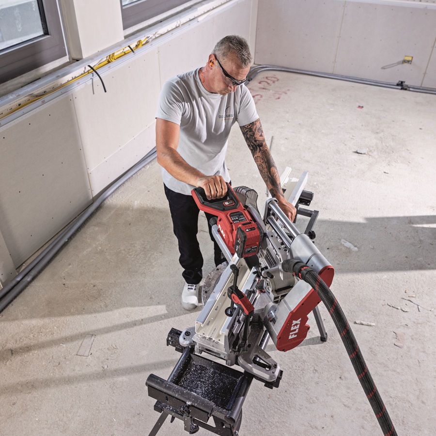Flex SMS 305 18.0 EC Cordless Compound Mitre Saw - Image 14