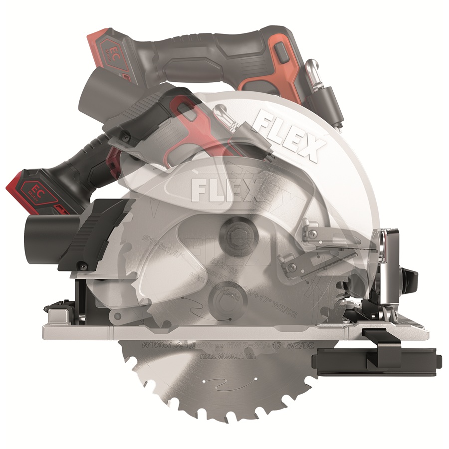 Flex CS 68 18.0 EC Cordless Circular Saw 190mm - Image 6
