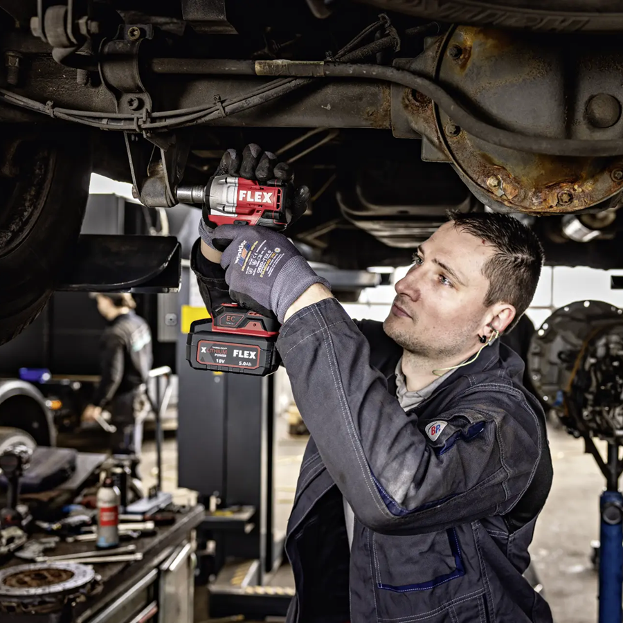 Flex IW 1/2" 400 18.0 EC Cordless Impact Wrench - Image 9