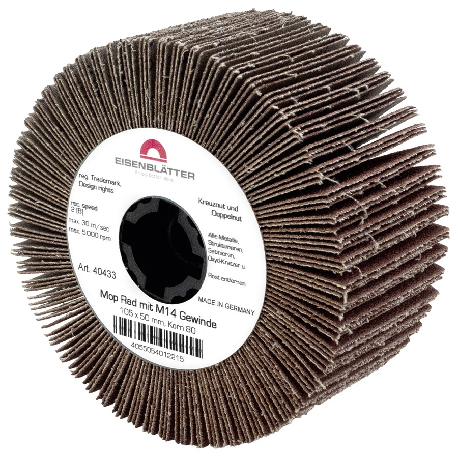 Eisenblatter Flap Wheels With M14 Thread 105x50mm - Image 5