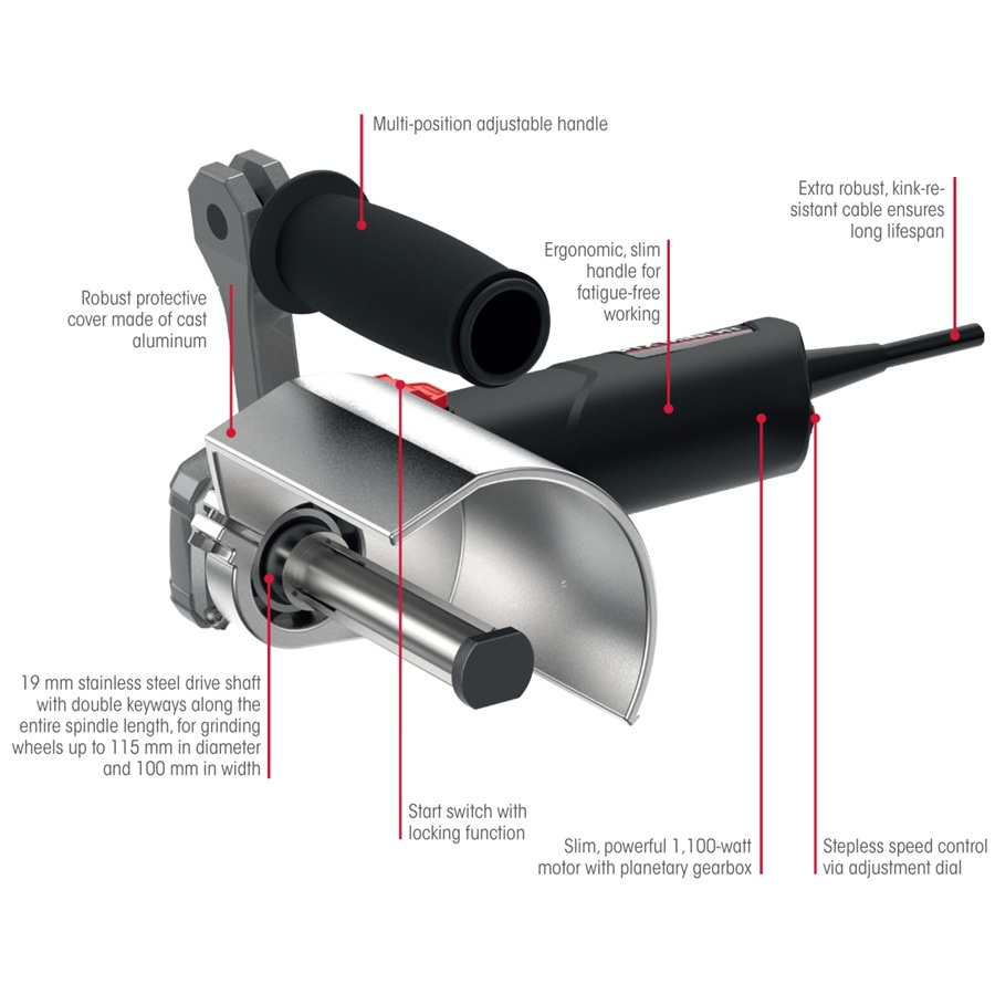 Eisenblatter PTX Mini HT Linear Grinder - Image 4