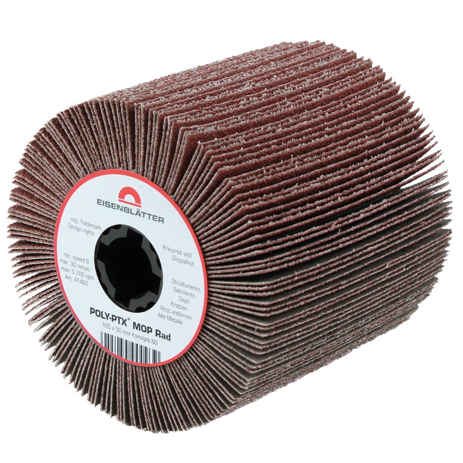 Eisenblatter Flap Wheels 105x100mm with 19mm Keyway Centre