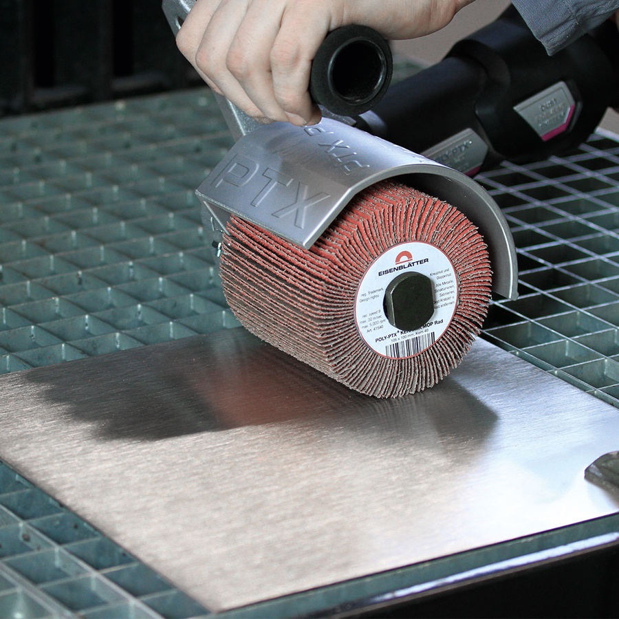 Eisenblatter Ceramic Flap Wheels 105x100mm with 19mm Keyway Centre - Image 3