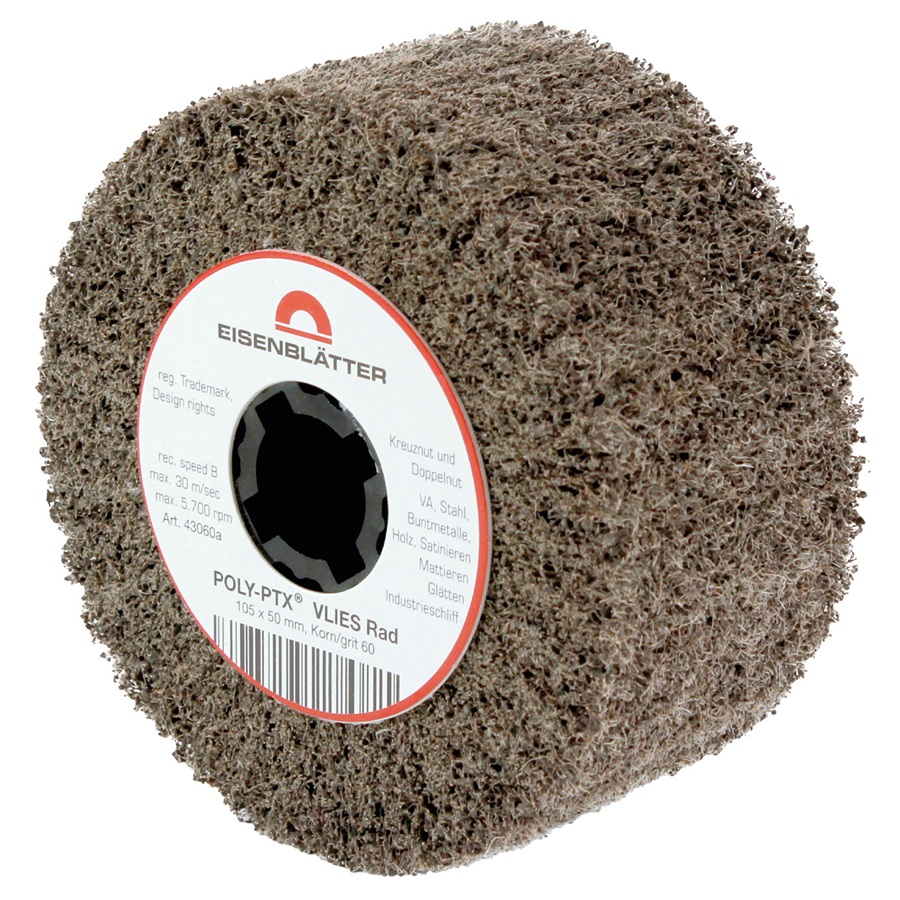 Eisenblatter Fleece Wheels 105x50mm with 19mm Keyway Centre