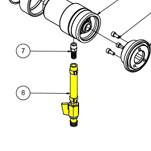 Hycon Water Hose Complete - HRS400, HCS14 16 18 & HCD25/50